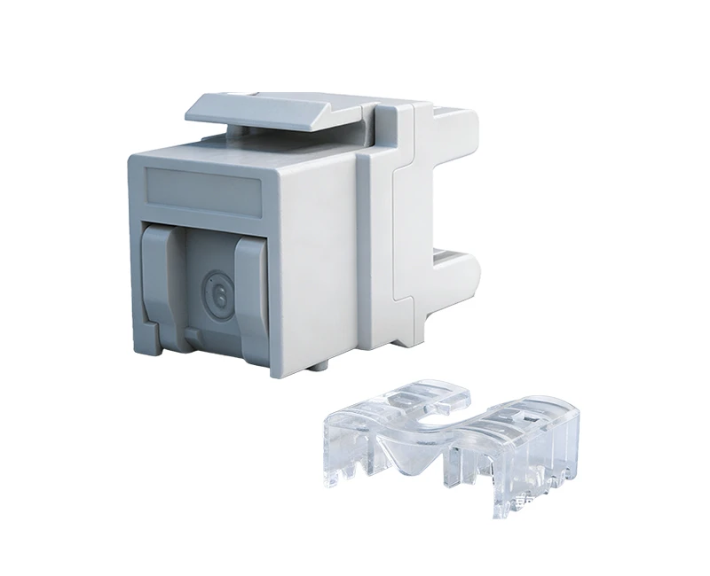SKJ-F32101-1 Cat.5e RJ45 (8P8C) 180 Degrees Unshielded with Dust
