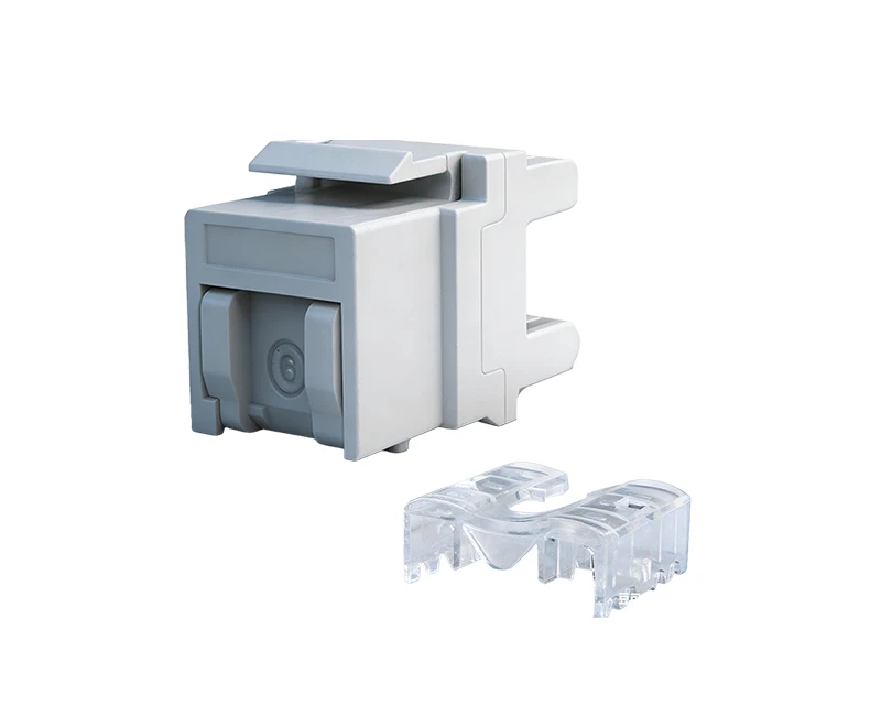 SKJ-F62101-1 Cat.6 RJ45 (8P8C) 180 Degrees Unshielded with DustSKJ-F62101-1