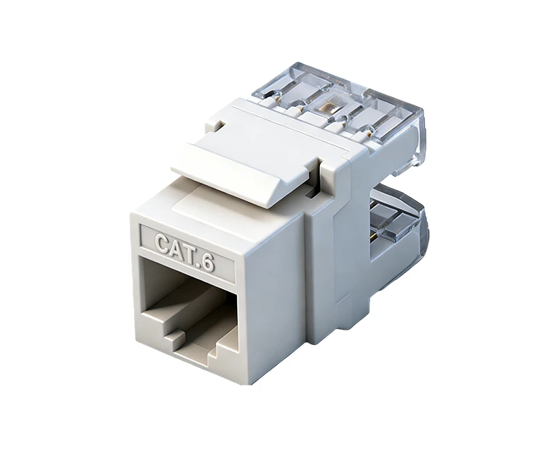 SKJ-F62101 Cat.6 RJ45 (8P8C) 180 Degrees Unshielded
