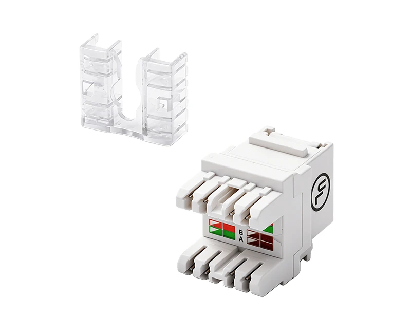 SKJ-F32101-1 Cat.5e RJ45 (8P8C) 180 Degrees Unshielded with Dust