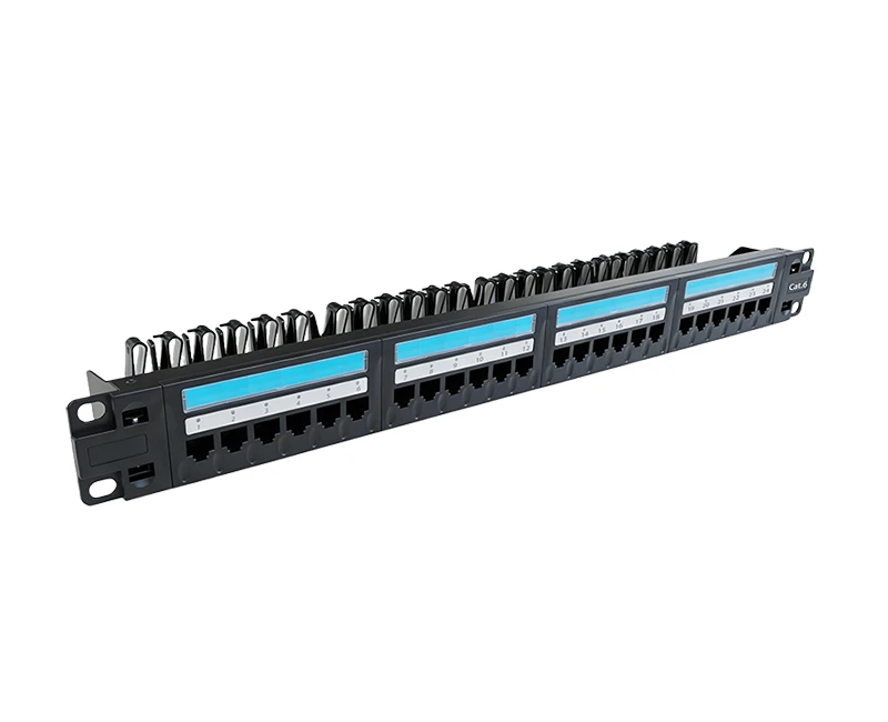 SPP-B66201-1 Cat.5e 24-Port Front Removable Patch Panel Unshielded
