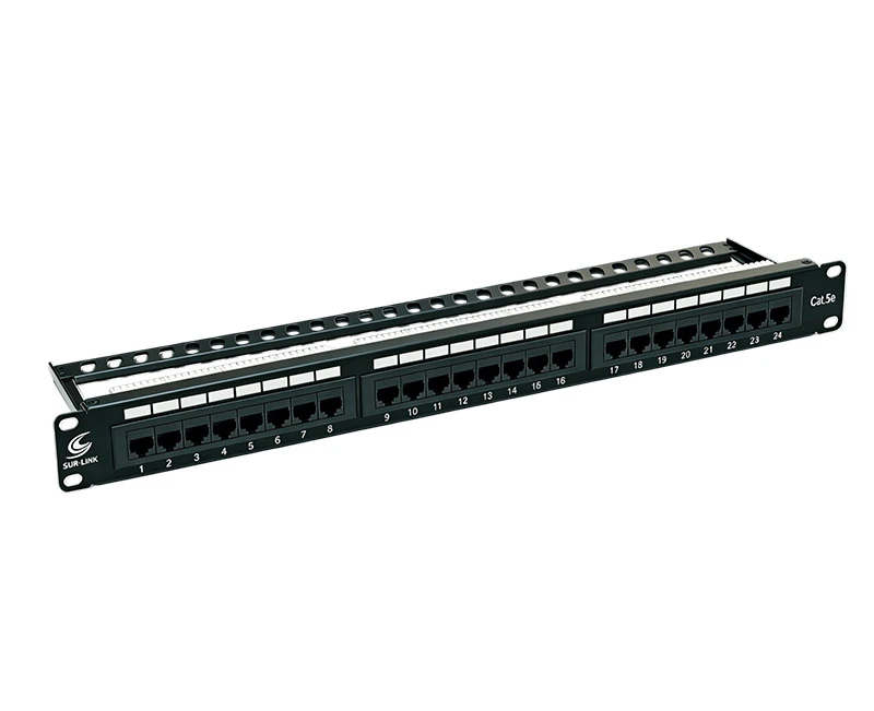 SPP-S662H1 Cat.5e 24 Port Patch Panel Unshielded