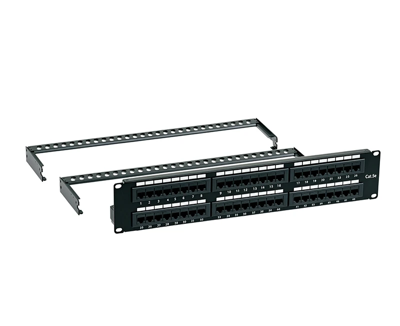 SPP-SC92H1 Cat.5e 2U 48 Port Patch Panel Unshielded