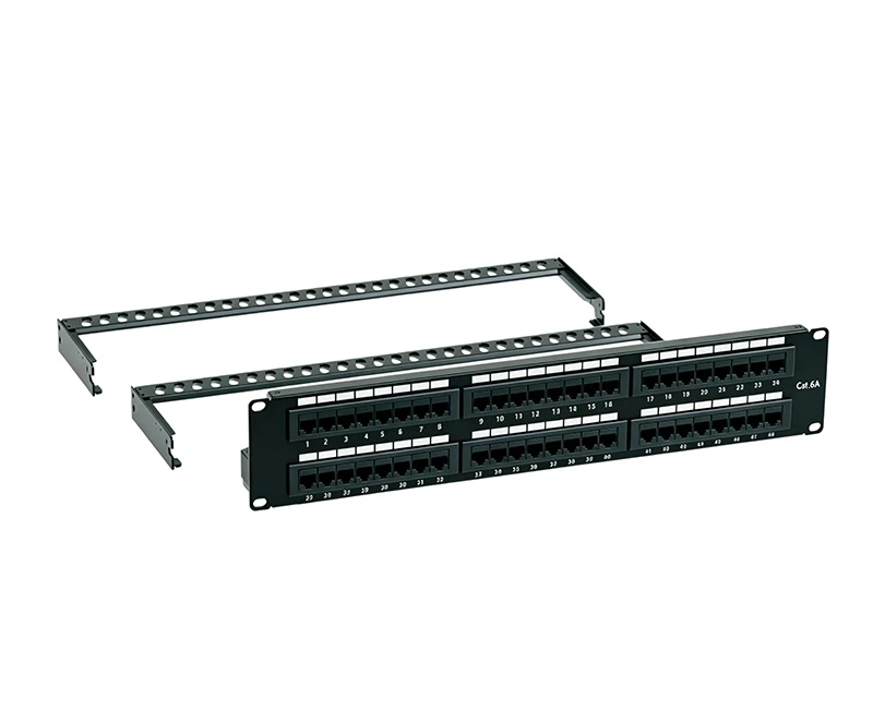 SPP-SC62D1 Cat.6A 2U 48 Port Patch Panel Unshielded