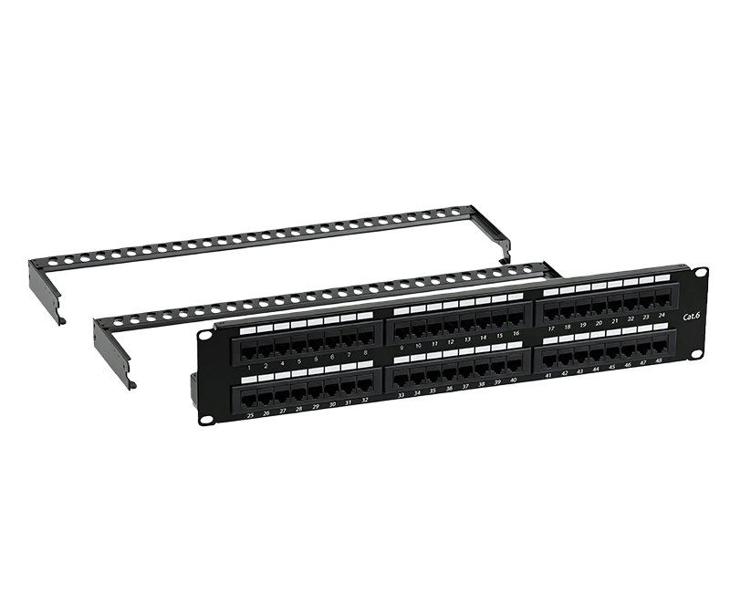 SPP-SC92L1 Cat.6 2U 48 Port Patch Panel Unshielded