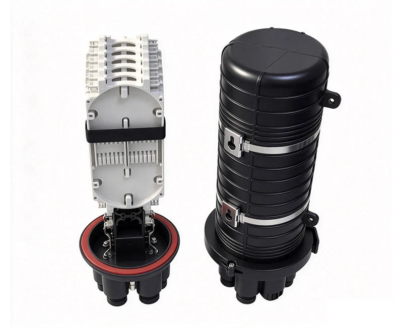 Mechanical seal 144 Core Vertical fiber optical splice closure