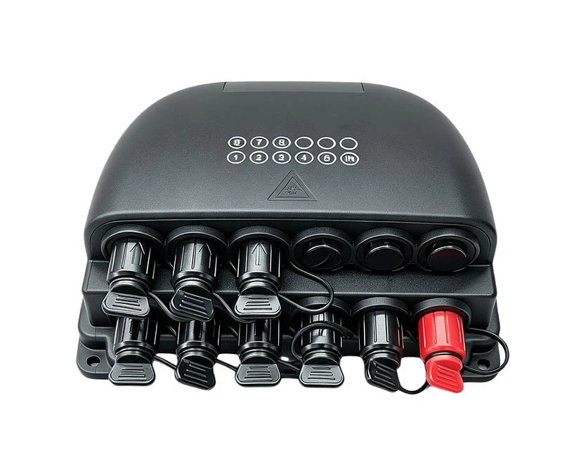 Pre-connectorized Fiber Optic Cable Distribution End-Box