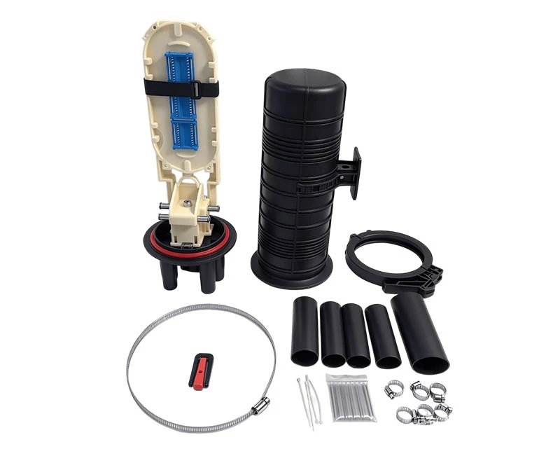 Heat shrinkable seal 96 Core Vertical fiber optical splice closure