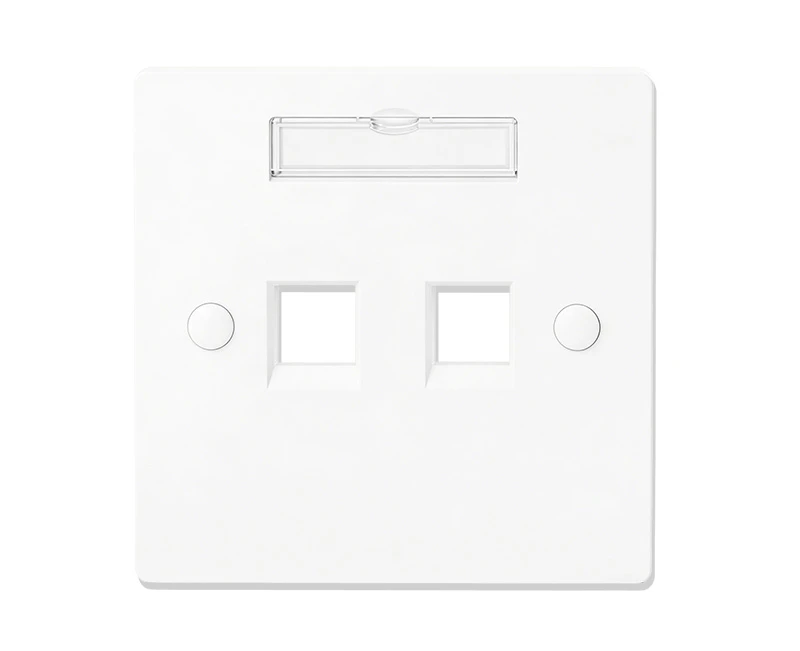 SFP-1D1101-2  86 Faceplate with/without shutter