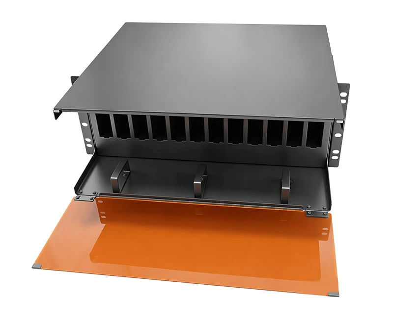 288-3U density MPO-MTP Fiber distribution chassis
