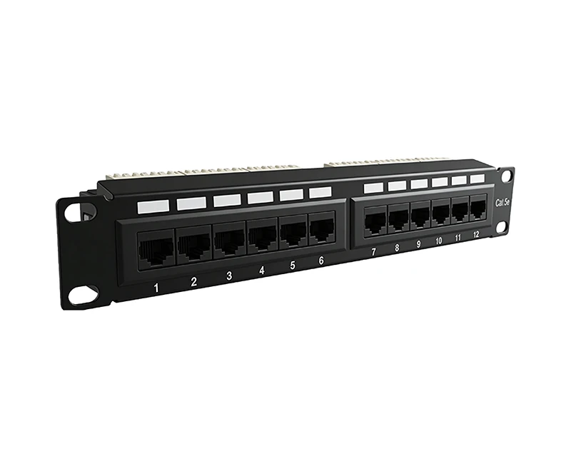 SPP-7532H1 CAT.5e 12PORT Mini PATCH PANEL Unshielded