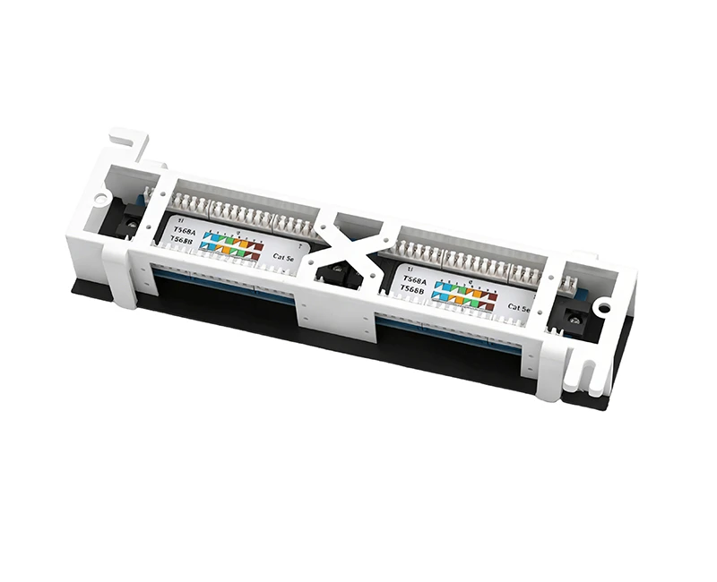 SPP-6532H1-0 Unshielded MINI Cat.5e 12-port Patch Panel