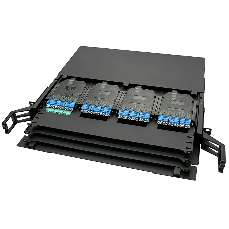 144-1U Ultra-high density MPO,MTP Fiber distribution chassis