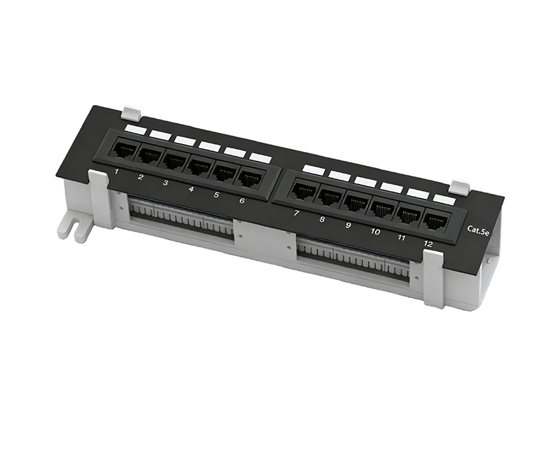 SPP-6532H1-0 Unshielded MINI Cat.5e 12-port Patch Panel