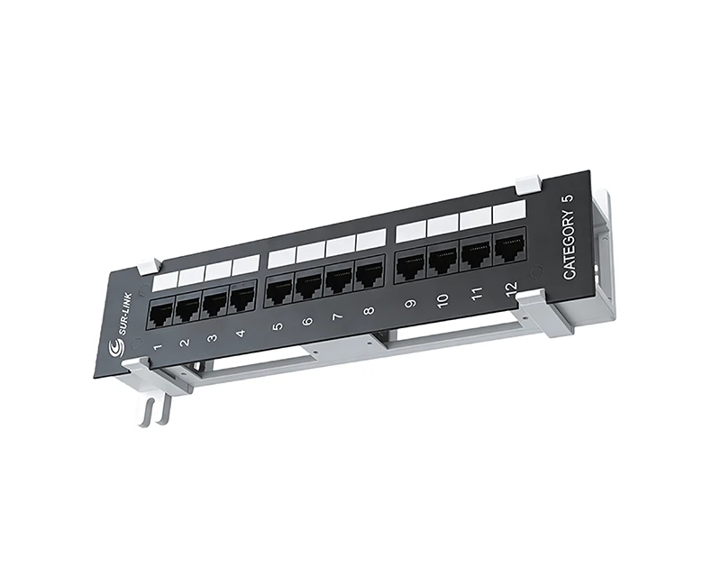 SPP-6532L1 Unshielded MINI Cat.5e 12-port Patch Panel
