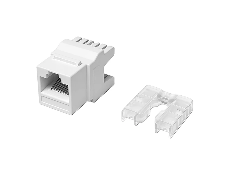 SKJ-F32101-LED Unshielded Cat.5e Keystone Jack 180 Degree