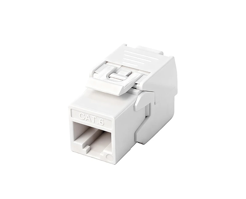 SKJ-A63111 Cat.6  RJ45 Toolless KeystoneJack,Unshielded, 180&deg;,Up to Down