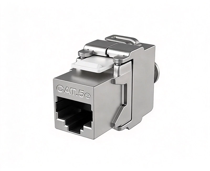 SKJ-AA1101 FTP Cat.5e Keystone Jack 180 degree