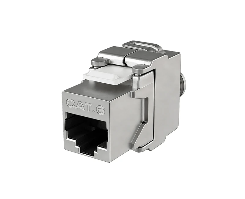 SKJ-AA2111 Cat.6 Keystone Jack 180 degree Shielded