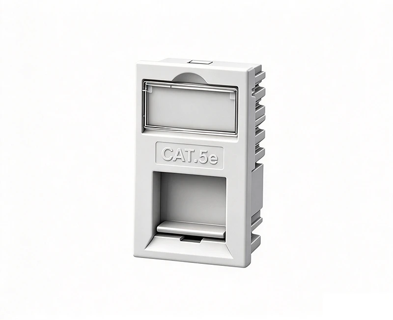 SKJ-C30101 UnshieldedUK Type Cat.5e Keystone Jack 38.6mm Version3