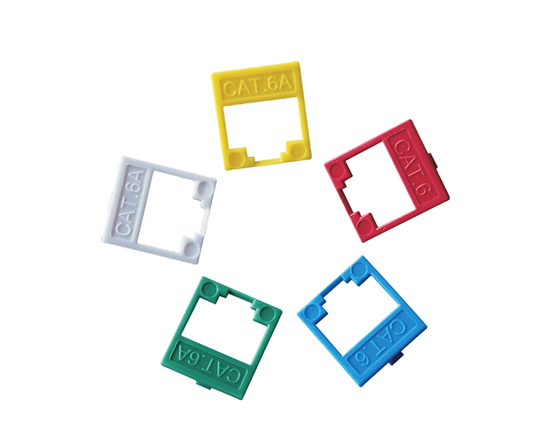 SKJ-AD2101-9 Cat.6A RJ45 (8P8C) 180 degrees Toolless Shielded