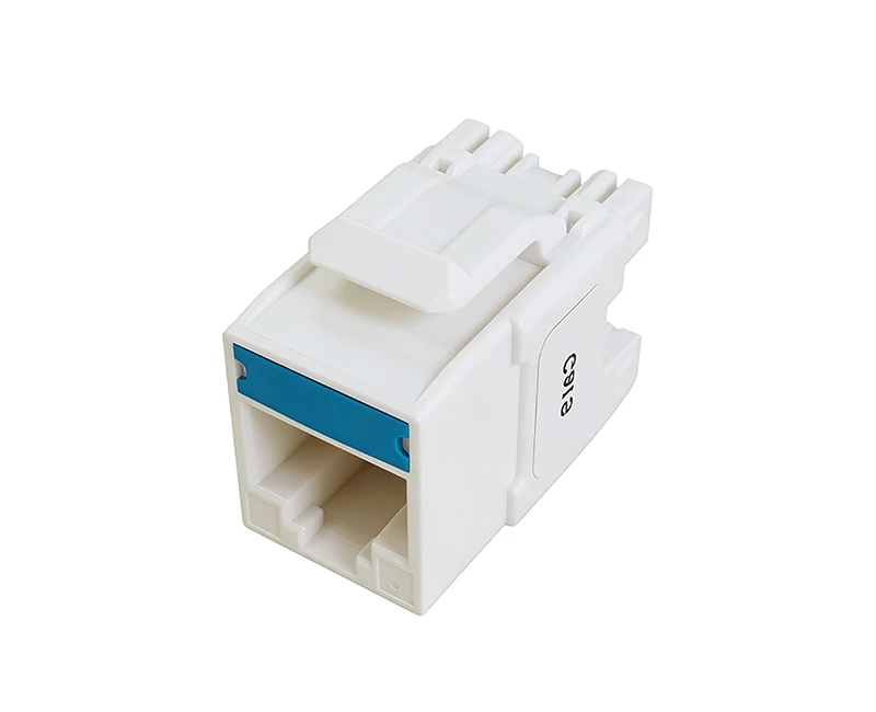 SKJ-762101-LED Cat.6 Keystone Jack 180 Degree With LED Unshielded.Punch Down