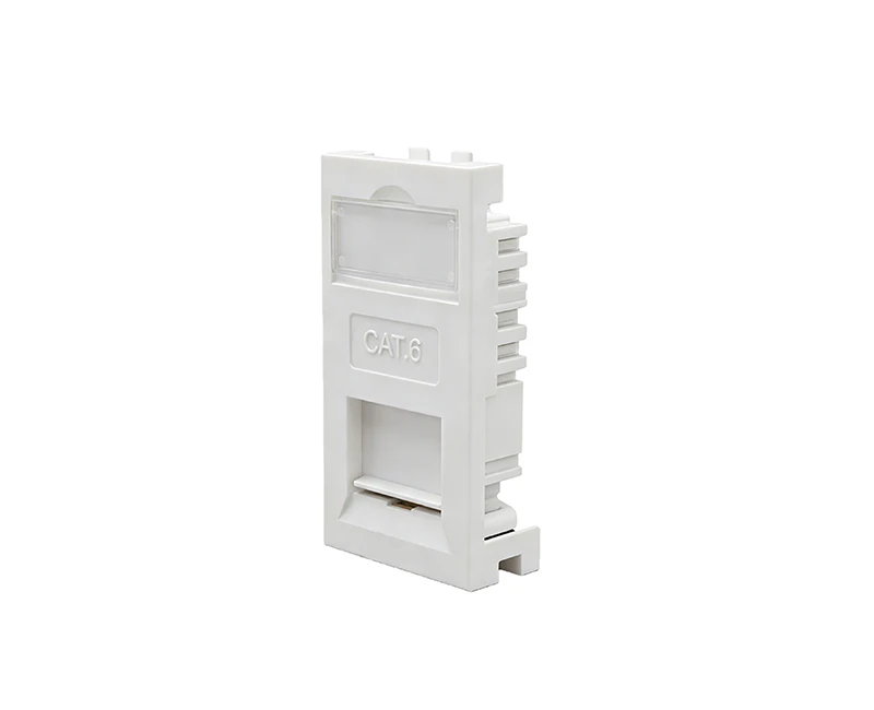 SKJ-86L101  Unshielded Cat .6 Keystone Jack UK type. Krone IDC
