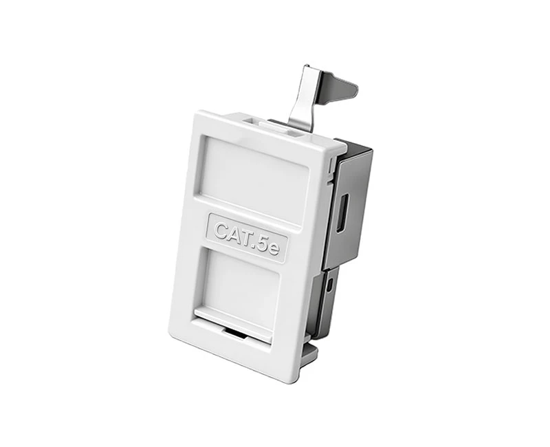 SKJ-C50101 Shielded  UK Type Cat.5e Keystone Jack 38.6*25mm