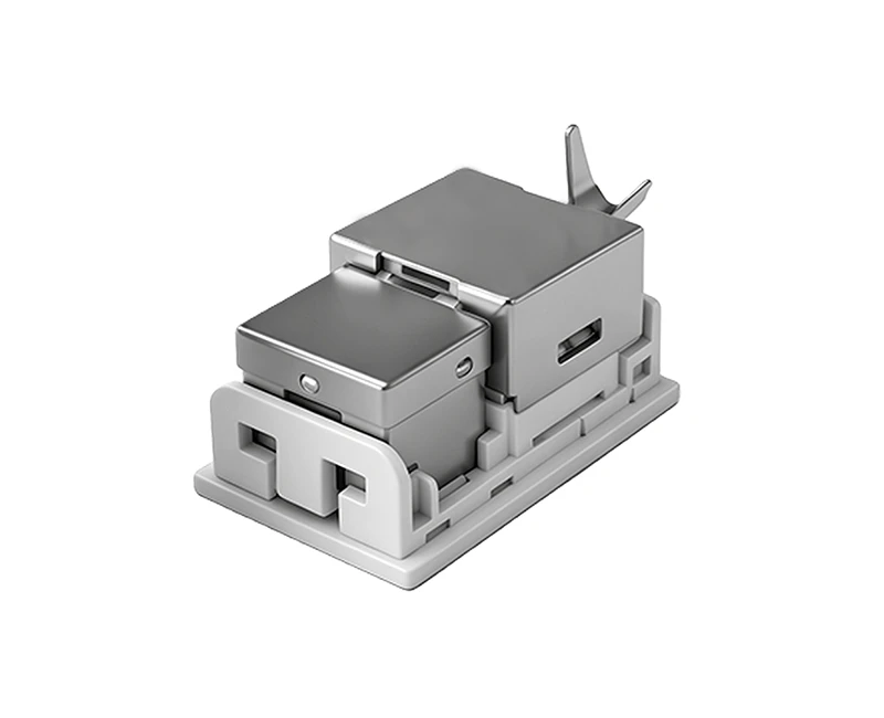 SKJ-C70101 Shielded UK Type Cat.6 Keystone Jack 38.6*25mm