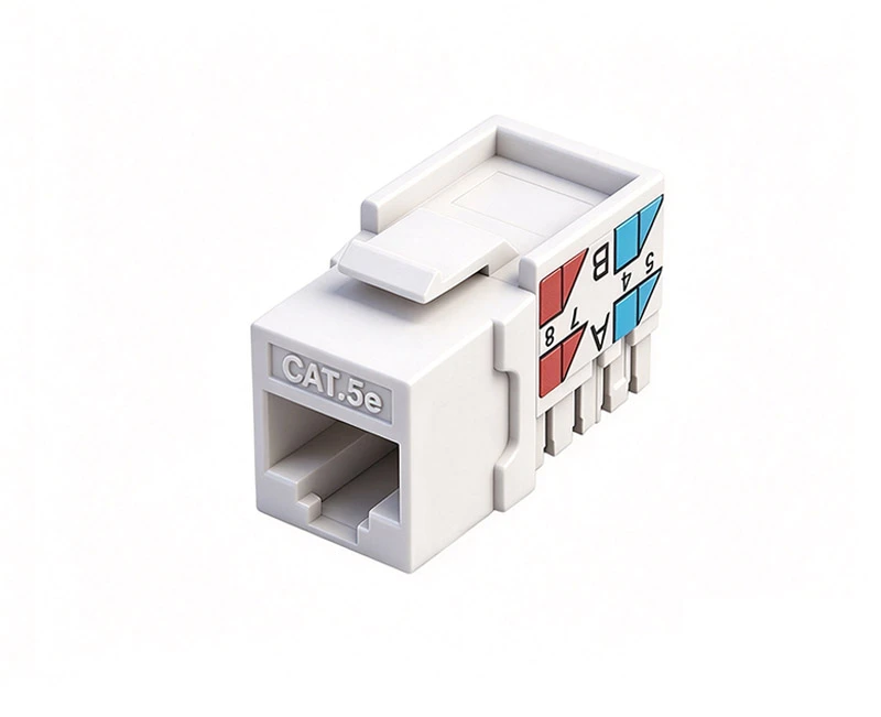 SKJ-D31101 Cat.5e Keystone Jack 90 degree Unshielded