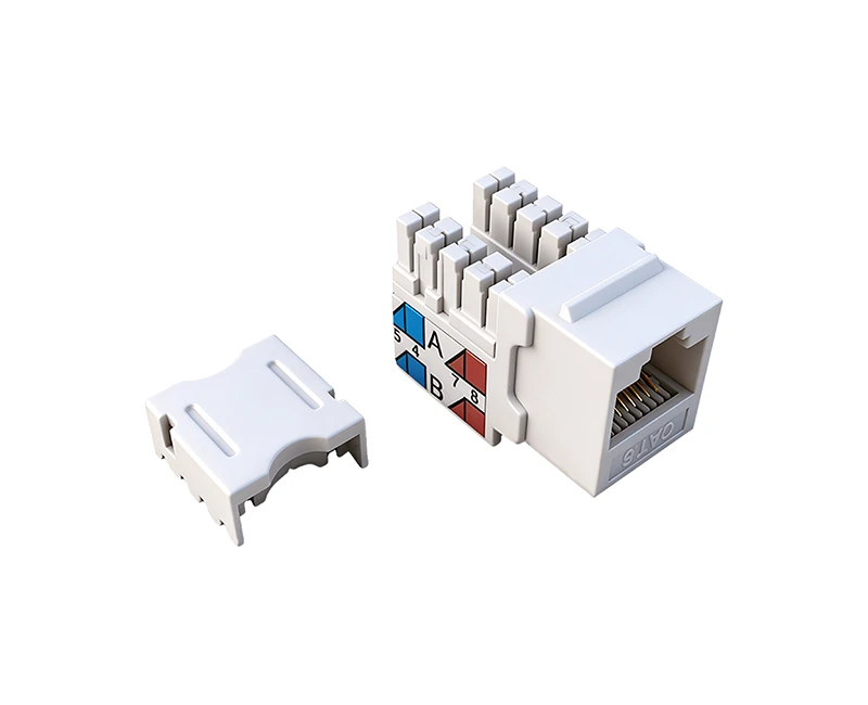 SKJ-D61101 Cat.6 Keystone Jack 90 degree Unshielded